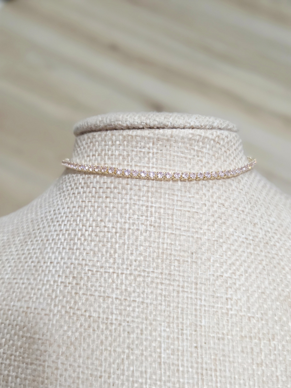 Delicate Pink Sapphire Tennis Bracelet